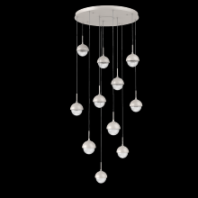 Hammerton CHB0093-11-BS-MC-C01-L1 - Cabochon Round Pendant Chandelier