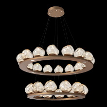 Hammerton CHB0095-2B-NB-GA-CA1-L1 - Luna Two-Tier Ring