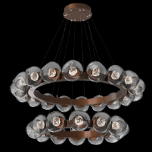 Hammerton CHB0095-2T-BB-FS-CA1-L1 - Luna Radial Ring Chandelier