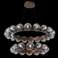 Hammerton CHB0095-2T-BB-GS-CA1-L1 - Luna Radial Ring Chandelier