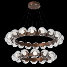 Hammerton CHB0095-2T-BB-ZC-CA1-L3 - Luna Radial Ring Chandelier