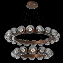 Hammerton CHB0095-2T-BB-ZS-CA1-L1 - Luna Radial Ring Chandelier