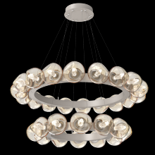 Hammerton CHB0095-2T-BS-GA-CA1-L1 - Luna Radial Ring Chandelier