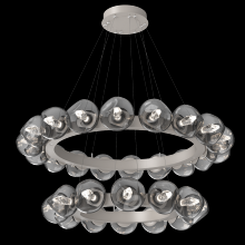 Hammerton CHB0095-2T-BS-GS-CA1-L1 - Luna Radial Ring Chandelier