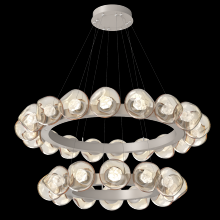 Hammerton CHB0095-2T-BS-ZA-CA1-L1 - Luna Radial Ring Chandelier