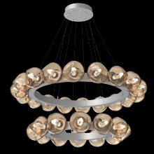 Hammerton CHB0095-2T-CS-GB-CA1-L3 - Luna Radial Ring Chandelier