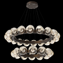 Hammerton CHB0095-2T-FB-FA-CA1-L1 - Luna Radial Ring Chandelier