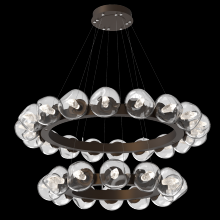 Hammerton CHB0095-2T-FB-GC-CA1-L3 - Luna Radial Ring Chandelier