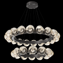 Hammerton CHB0095-2T-GP-FA-CA1-L3 - Luna Radial Ring Chandelier