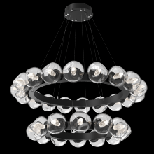 Hammerton CHB0095-2T-MB-GC-CA1-L1 - Luna Radial Ring Chandelier