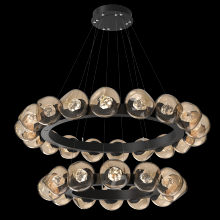 Hammerton CHB0095-2T-MB-ZB-CA1-L3 - Luna Radial Ring Chandelier