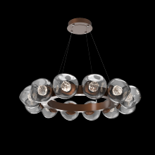 Hammerton CHB0095-36-BB-FS-CA1-L1 - Luna Radial Ring Chandelier