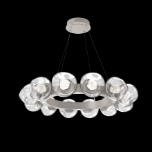 Hammerton CHB0095-36-BS-ZC-CA1-L1 - Luna Radial Ring Chandelier