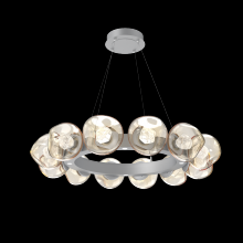 Hammerton CHB0095-36-CS-ZA-CA1-L3 - Luna Radial Ring Chandelier