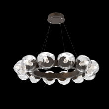 Hammerton CHB0095-36-FB-GC-CA1-L1 - Luna Radial Ring Chandelier