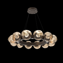 Hammerton CHB0095-36-FB-ZB-CA1-L3 - Luna Radial Ring Chandelier