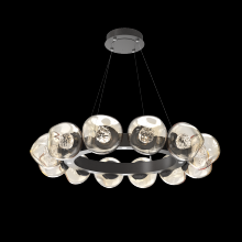 Hammerton CHB0095-36-GP-FA-CA1-L1 - Luna Radial Ring Chandelier