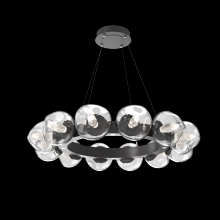 Hammerton CHB0095-36-GP-GC-CA1-L1 - Luna Radial Ring Chandelier