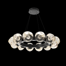 Hammerton CHB0095-36-MB-FA-CA1-L3 - Luna Radial Ring Chandelier