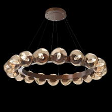 Hammerton CHB0095-48-BB-GB-CA1-L3 - Luna Radial Ring Chandelier