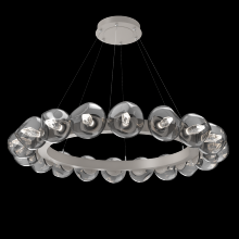 Hammerton CHB0095-48-BS-GS-CA1-L3 - Luna Radial Ring Chandelier