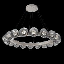 Hammerton CHB0095-48-BS-ZS-CA1-L3 - Luna Radial Ring Chandelier