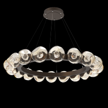 Hammerton CHB0095-48-FB-FA-CA1-L3 - Luna Radial Ring Chandelier