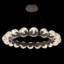 Hammerton CHB0095-48-FB-GA-CA1-L1 - Luna Radial Ring Chandelier