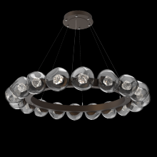 Hammerton CHB0095-48-FB-ZS-CA1-L3 - Luna Radial Ring Chandelier