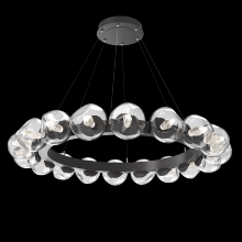 Hammerton CHB0095-48-GP-GC-CA1-L3 - Luna Radial Ring Chandelier