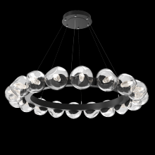 Hammerton CHB0095-48-MB-GC-CA1-L1 - Luna Radial Ring Chandelier