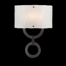 Hammerton CSB0033-0D-BS-BG-E2 - Carlyle Round Link Cover Sconce-0D 11"