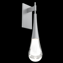 Hammerton IDB0078-01-CS-C-L3 - Raindrop Sconce-Classic Silver-Blown Glass