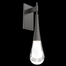 Hammerton IDB0078-01-GP-C-L3 - Raindrop Sconce-Graphite-Blown Glass