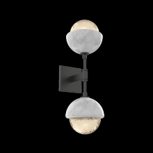 Hammerton IDB0093-02-MB-A-L3-WM - Cabochon Double Sconce