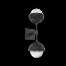 Hammerton IDB0093-02-MB-C-L1-BM - Cabochon Double Sconce