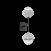 Hammerton IDB0093-02-MB-C-L1-WM - Cabochon Double Sconce