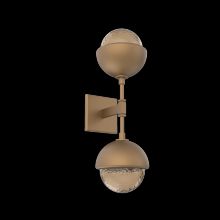 Hammerton IDB0093-02-NB-B-L1-MS - Cabochon Double Sconce