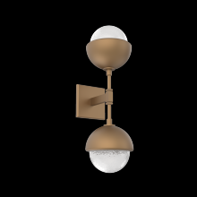 Hammerton IDB0093-02-NB-WL-L1-MS - Cabochon Double Sconce