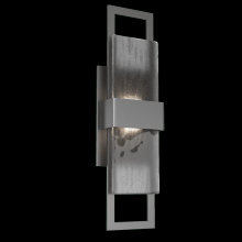 Hammerton ODB0085-01-AG-SG-L2 - Sasha 20" Sconce-Argento Grey-Smoke Granite