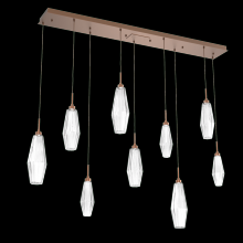 Hammerton PLB0049-09-BB-RC-C01-L3 - Aalto Linear 9pc Multi-Pendant