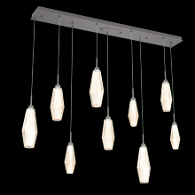 Hammerton PLB0049-09-GP-RA-C01-L3 - Aalto Linear 9pc Multi-Pendant