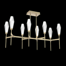 Hammerton PLB0049-48-GB-RC-001-L3 - Aalto Linear Belvedere Suspension-48-Gilded Brass