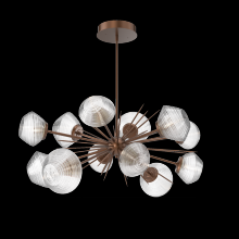 Hammerton PLB0089-0D-BB-C-001-L1 - Mesa Oval Starburst Chandelier