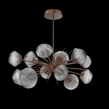 Hammerton PLB0089-0D-BB-S-001-L1 - Mesa Oval Starburst Chandelier