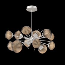 Hammerton PLB0089-0D-BS-B-001-L3 - Mesa Oval Starburst Chandelier