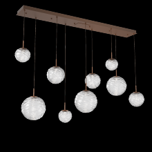 Hammerton PLB0092-09-BB-C-C01-L1 - Gaia Linear Multi-Pendant Chandelier