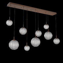 Hammerton PLB0092-09-BB-S-C01-L3 - Gaia Linear Multi-Pendant Chandelier