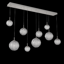 Hammerton PLB0092-09-BS-S-C01-L3 - Gaia Linear Multi-Pendant Chandelier