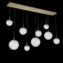 Hammerton PLB0092-09-GB-C-C01-L3 - Gaia Linear Multi-Pendant Chandelier